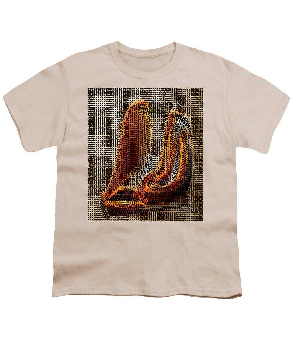 Youth T-Shirt - Abstract 3d Sculpture