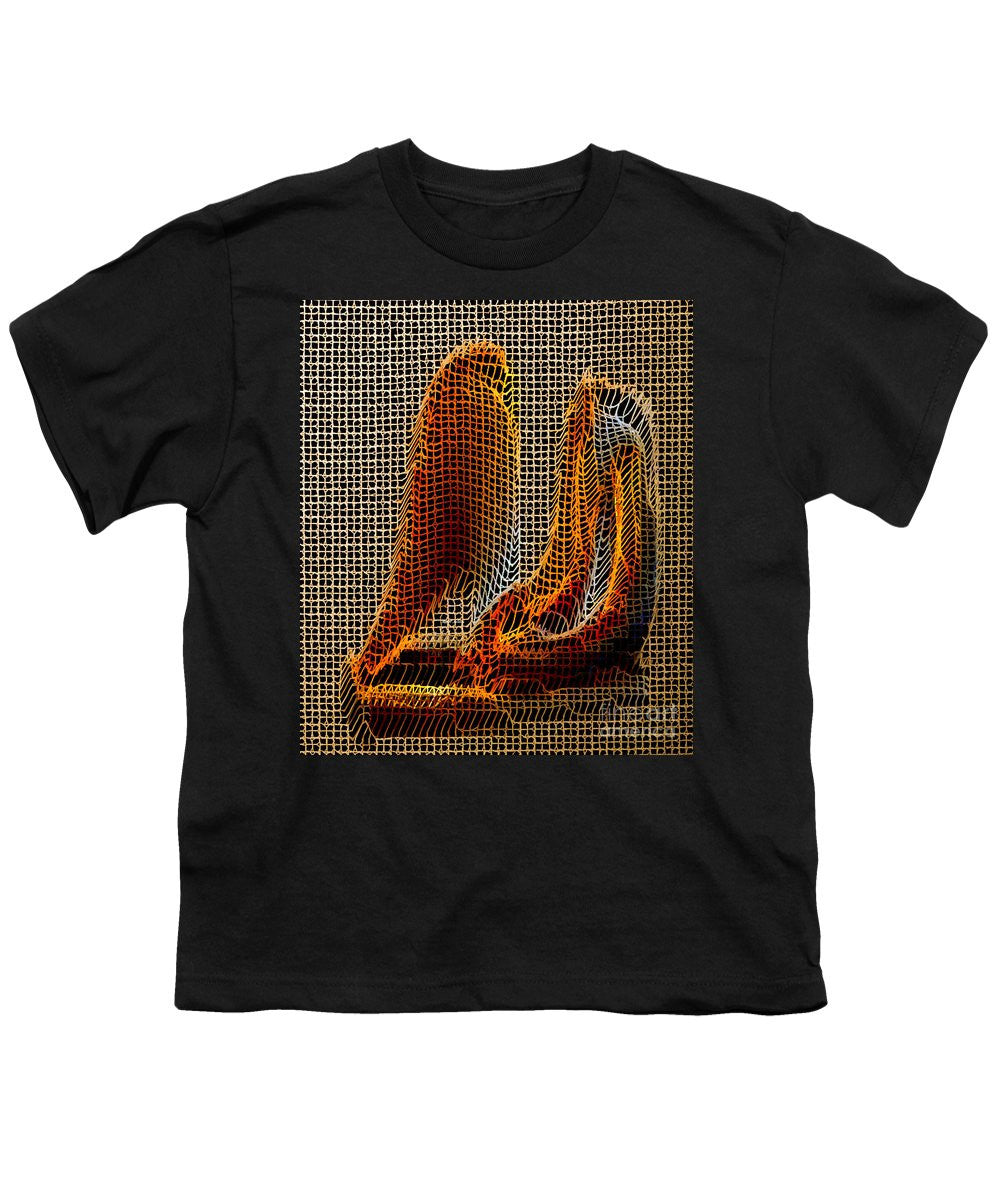 Youth T-Shirt - Abstract 3d Sculpture