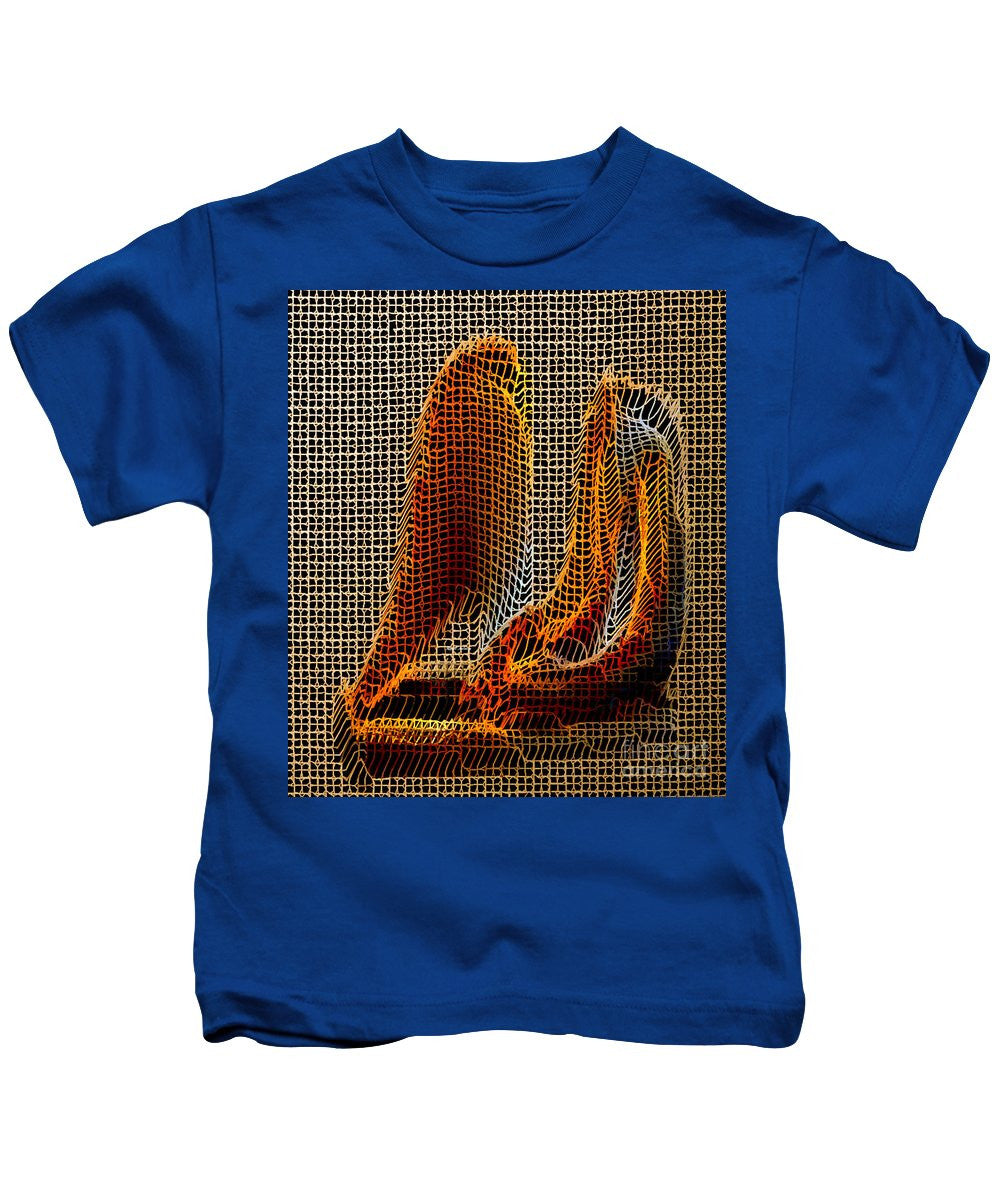 Kids T-Shirt - Abstract 3d Sculpture