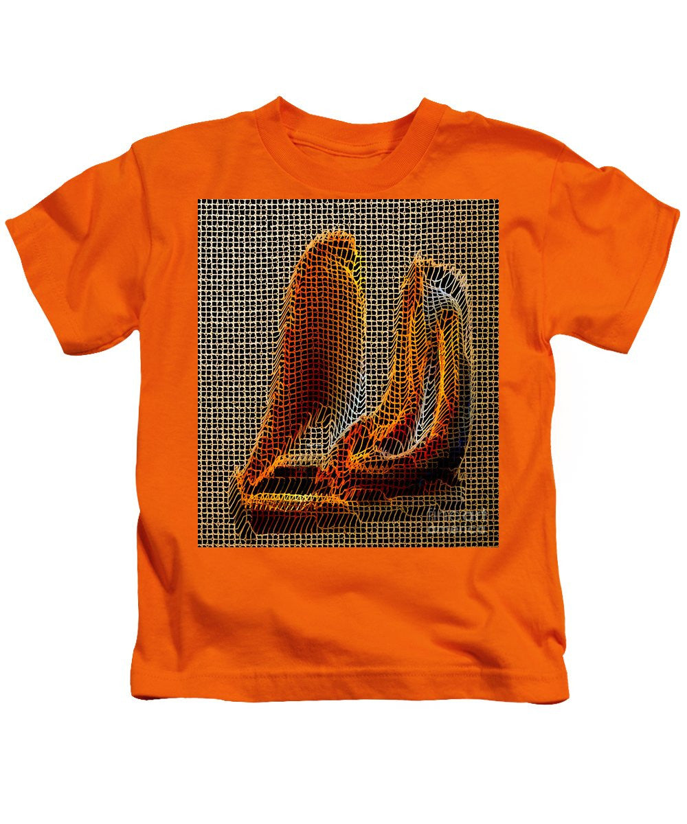 Kids T-Shirt - Abstract 3d Sculpture