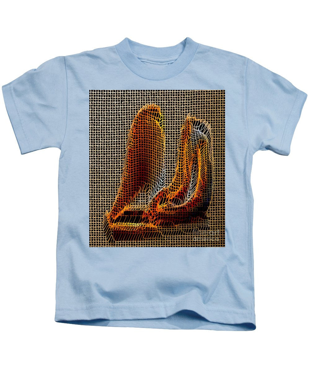 Kids T-Shirt - Abstract 3d Sculpture