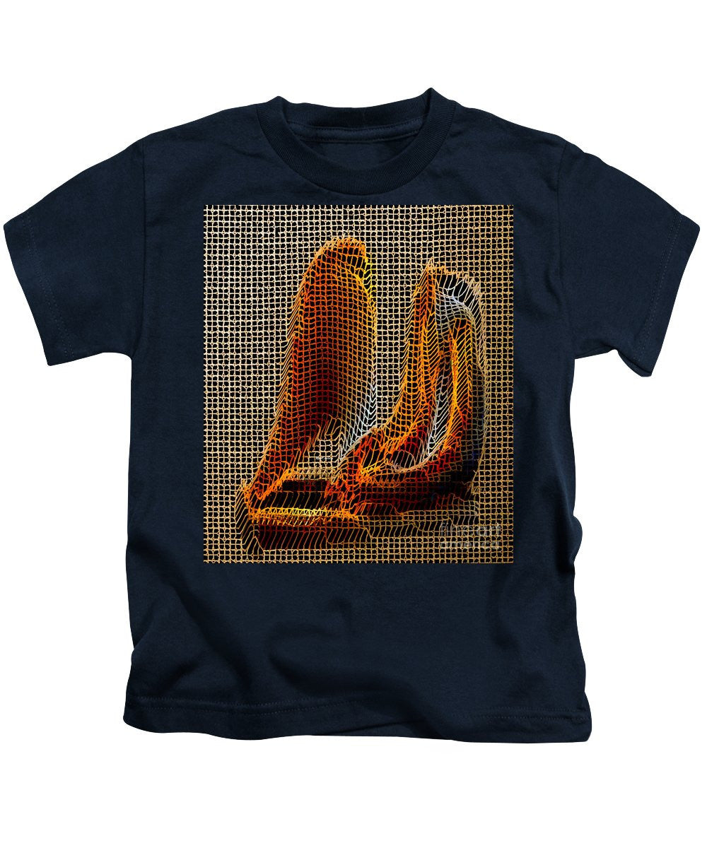 Kids T-Shirt - Abstract 3d Sculpture