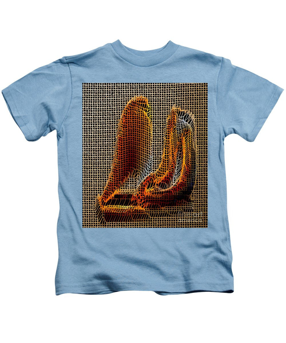 Kids T-Shirt - Abstract 3d Sculpture