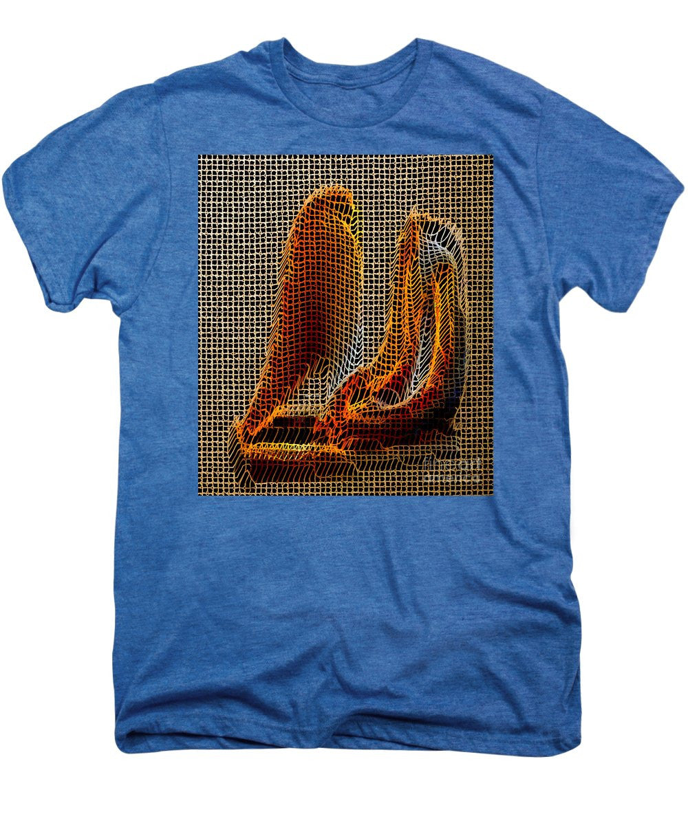 Men's Premium T-Shirt - Abstract 3d Sculpture