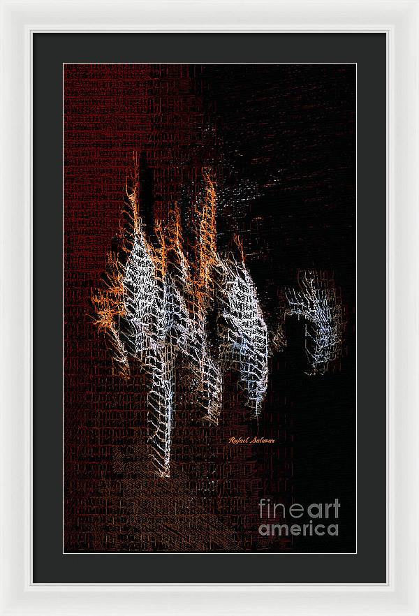Abstract 401 - Framed Print