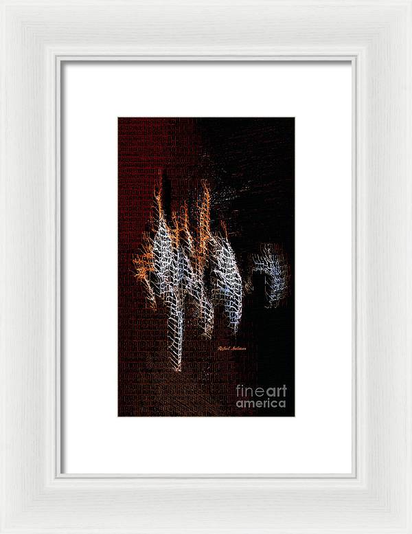 Abstract 401 - Framed Print