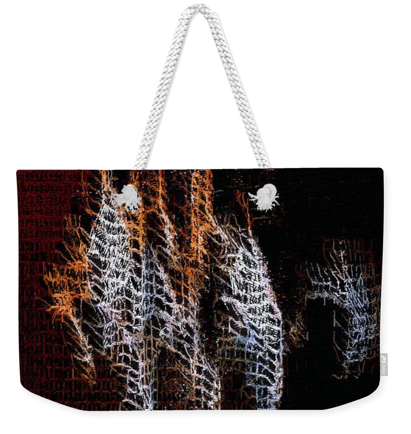 Abstract 401 - Weekender Tote Bag