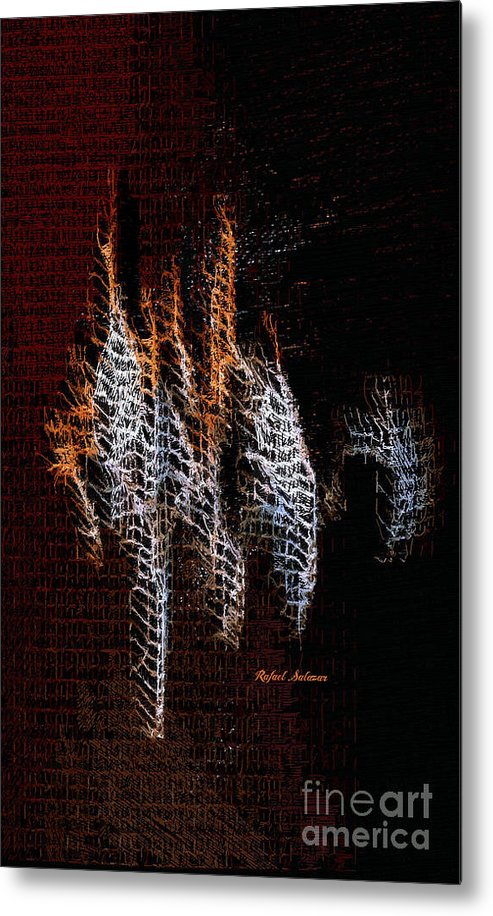 Abstract 401 - Metal Print