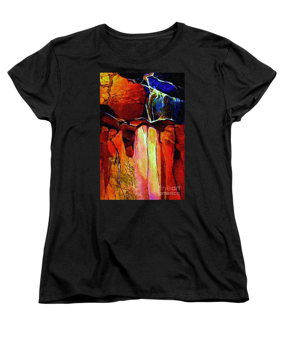 T-shirt femme (coupe standard) - Abstrait 456