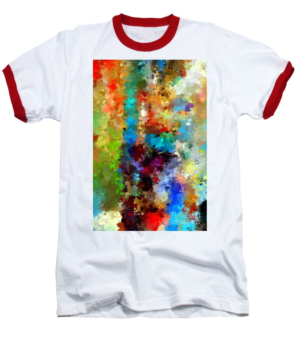 Baseball T-Shirt - Abstract 457a