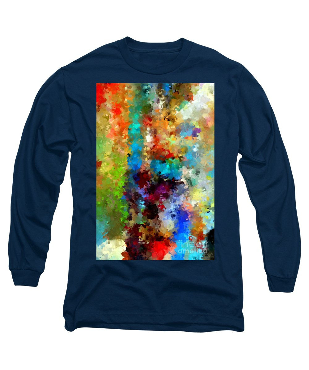 Long Sleeve T-Shirt - Abstract 457a