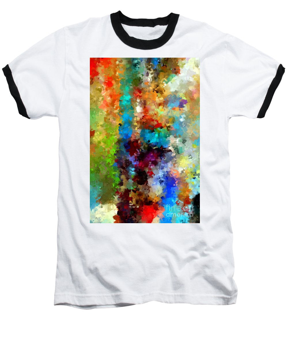 Baseball T-Shirt - Abstract 457a