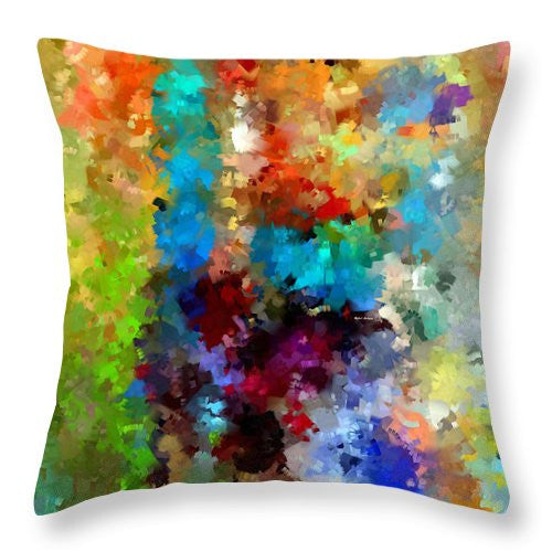 Throw Pillow - Abstract 457a