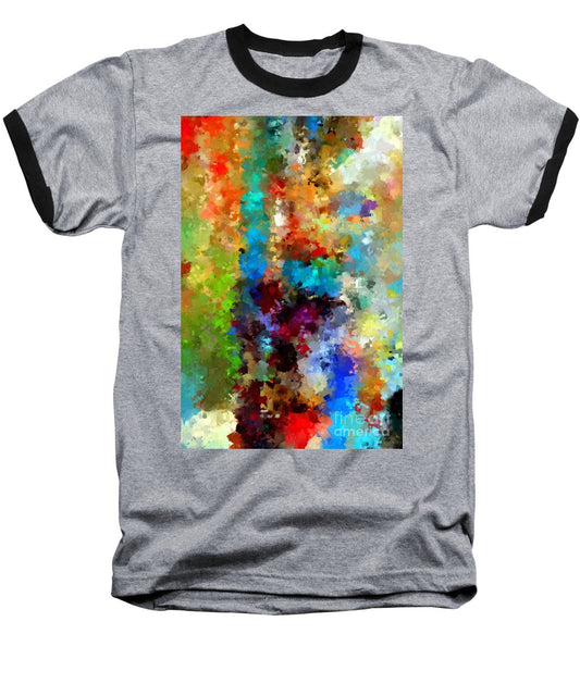 T-shirt de baseball - Abstrait 457a