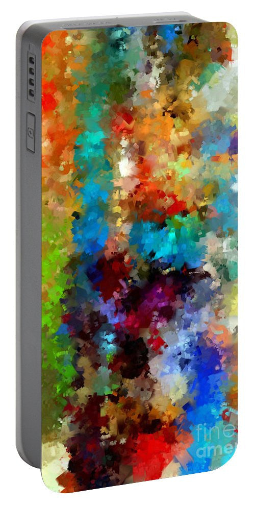 Portable Battery Charger - Abstract 457a