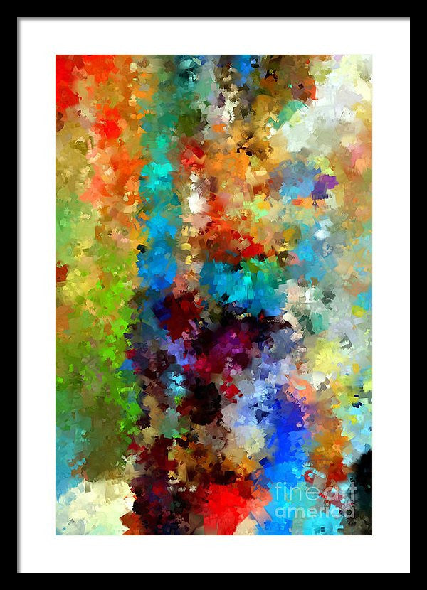Framed Print - Abstract 457a