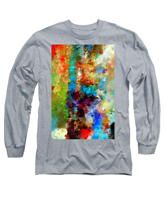 Long Sleeve T-Shirt - Abstract 457a