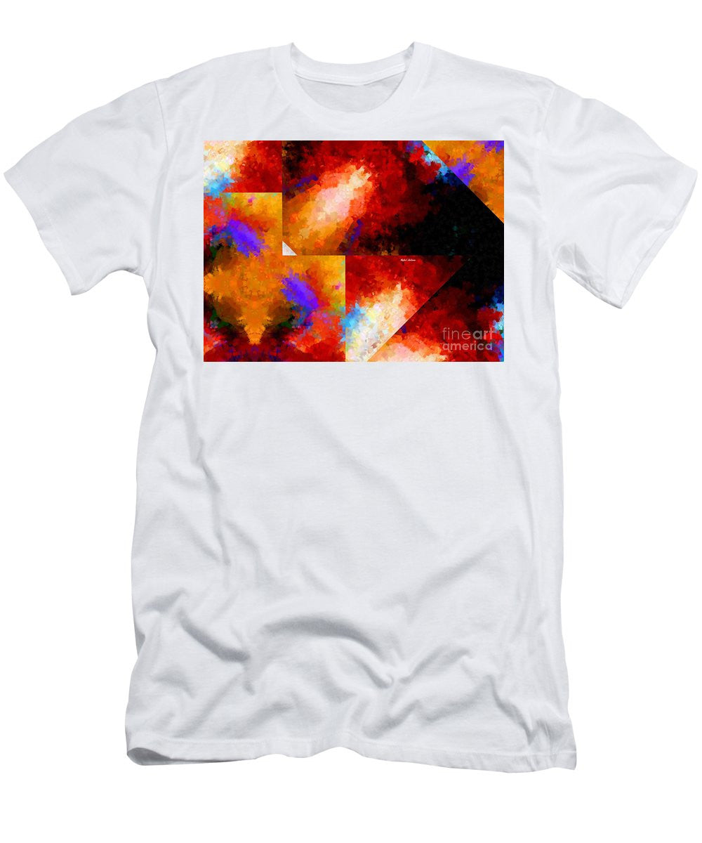 T-shirt pour homme (coupe ajustée) - Abstrait 470