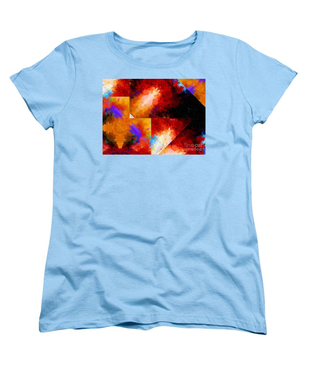 T-shirt femme (coupe standard) - Abstrait 470