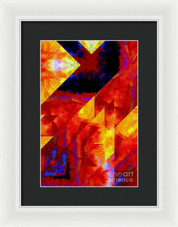 Framed Print - Abstract 471