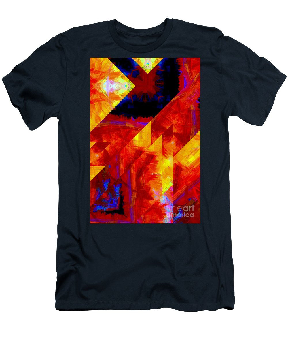 T-shirt pour homme (coupe ajustée) - Abstrait 471