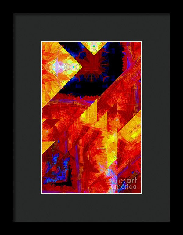 Framed Print - Abstract 471