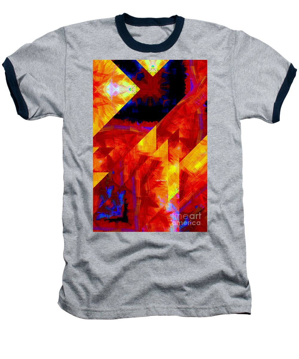 T-shirt de baseball - Abstrait 471