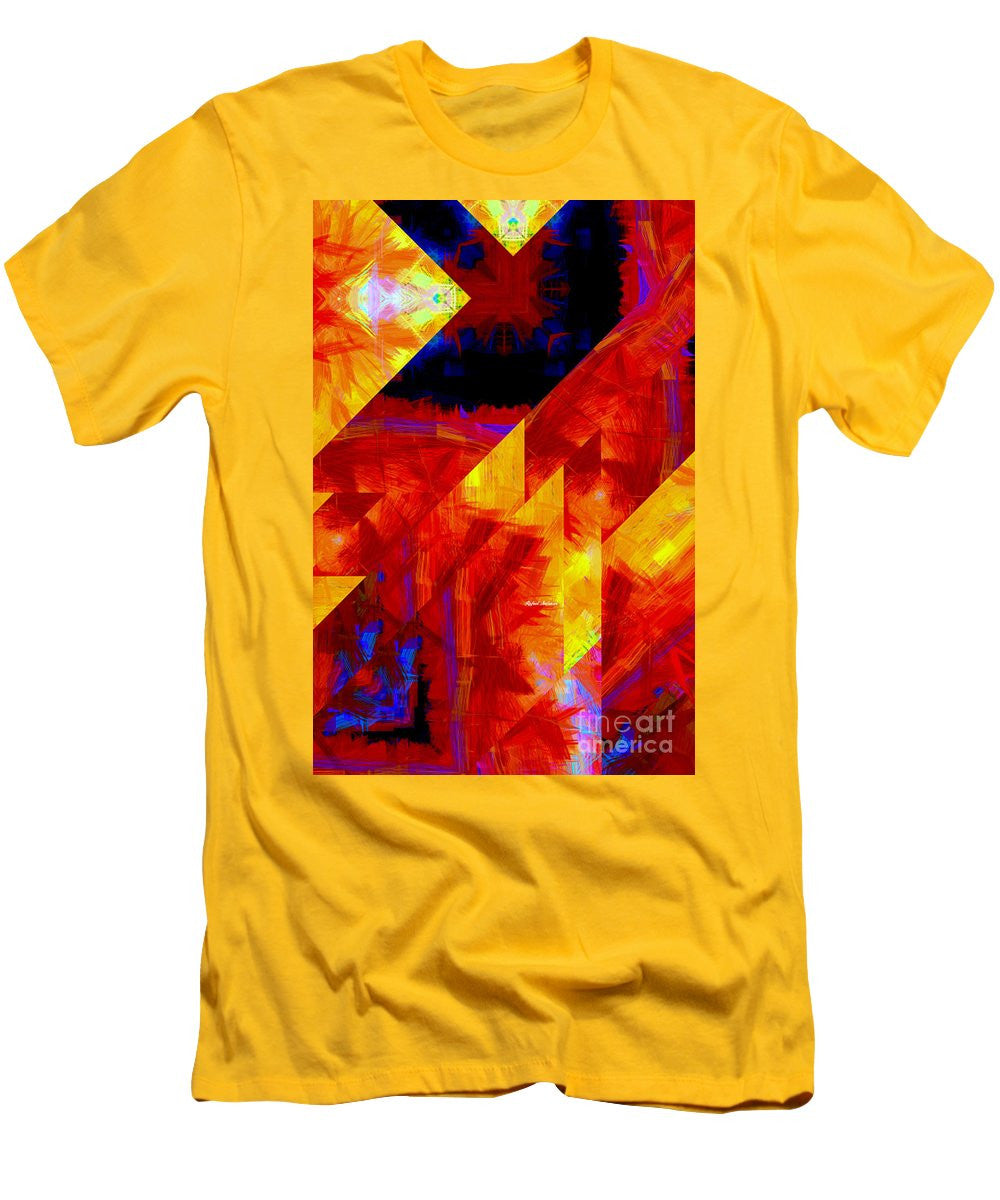 T-shirt pour homme (coupe ajustée) - Abstrait 471