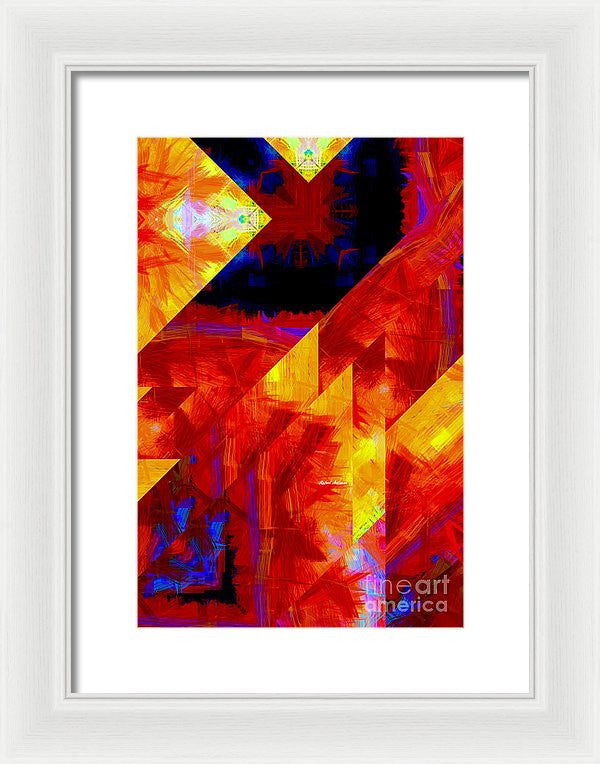 Framed Print - Abstract 471