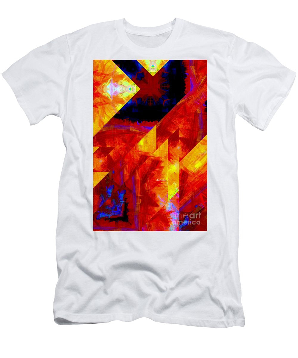 T-shirt pour homme (coupe ajustée) - Abstrait 471