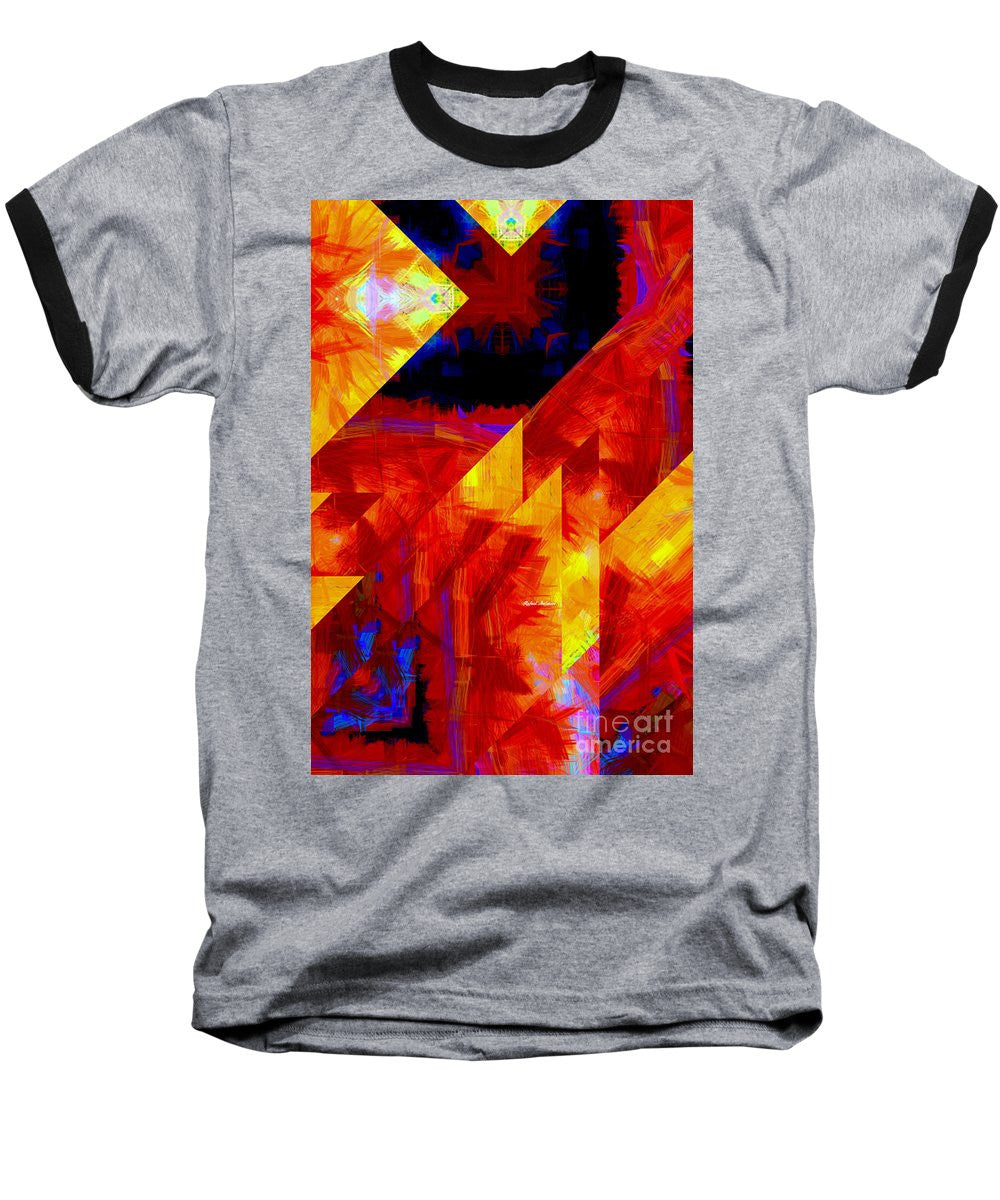 T-shirt de baseball - Abstrait 471