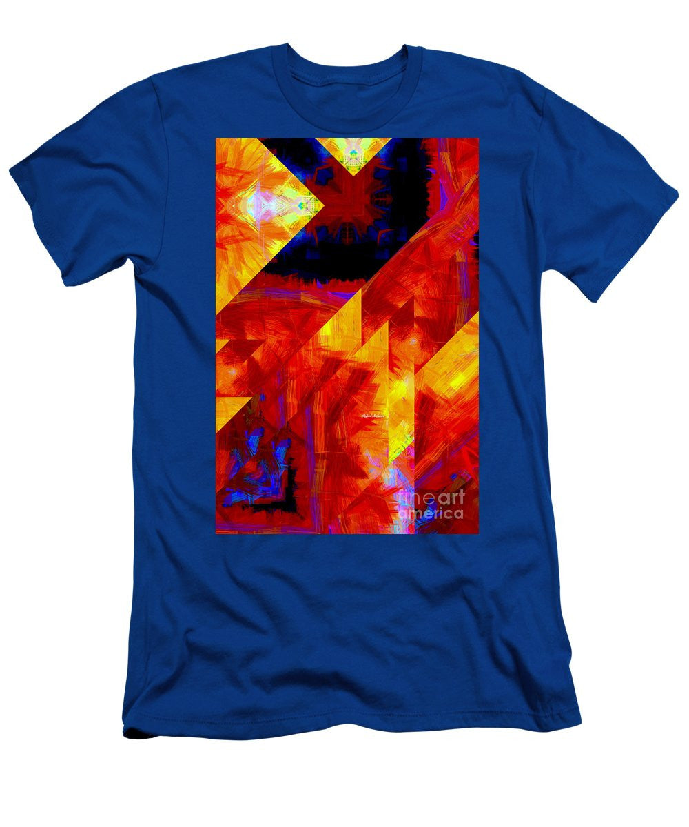 T-shirt pour homme (coupe ajustée) - Abstrait 471