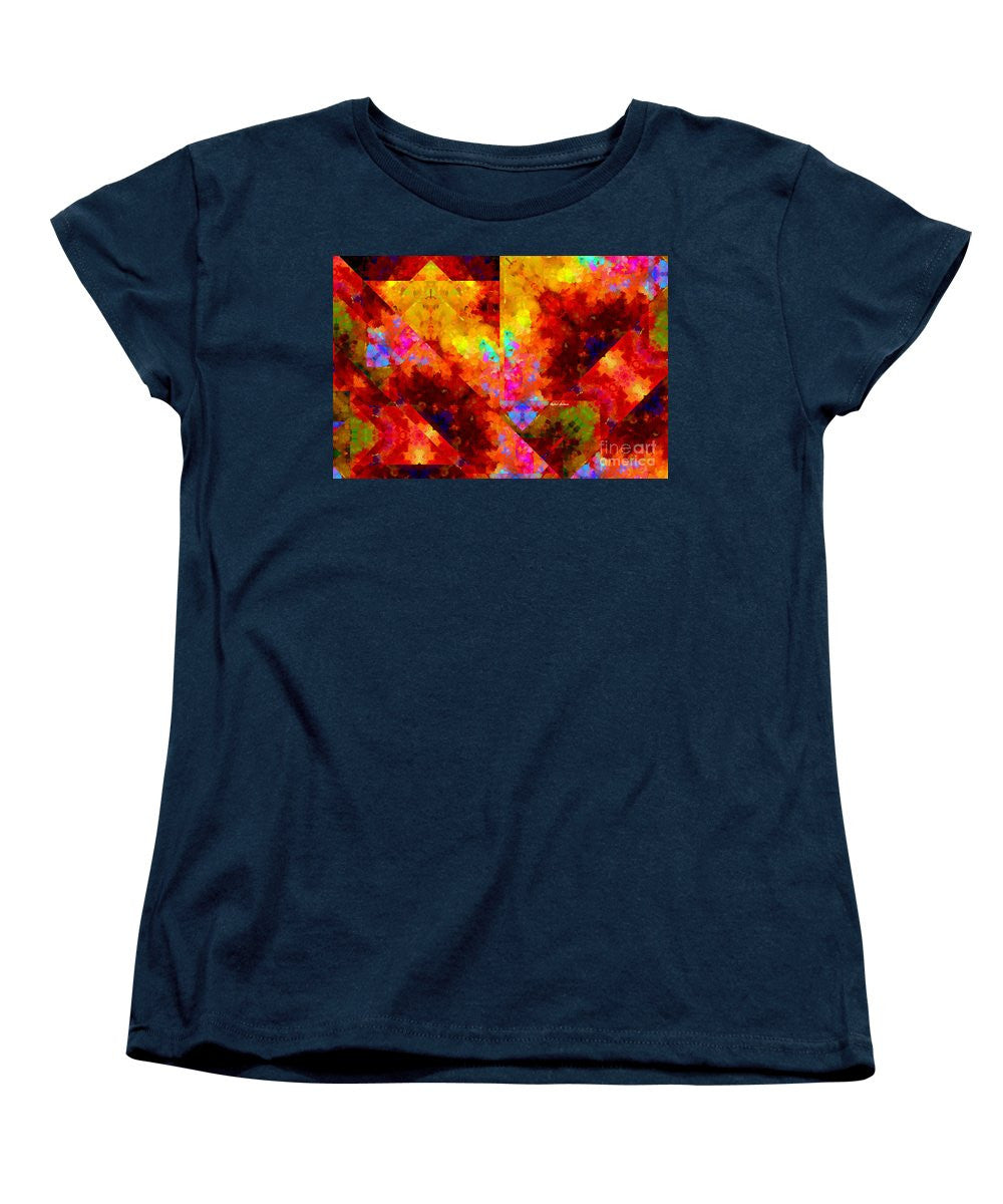 T-shirt femme (coupe standard) - Abstrait 472