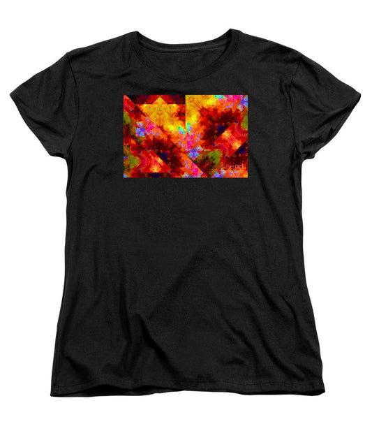 T-shirt femme (coupe standard) - Abstrait 472