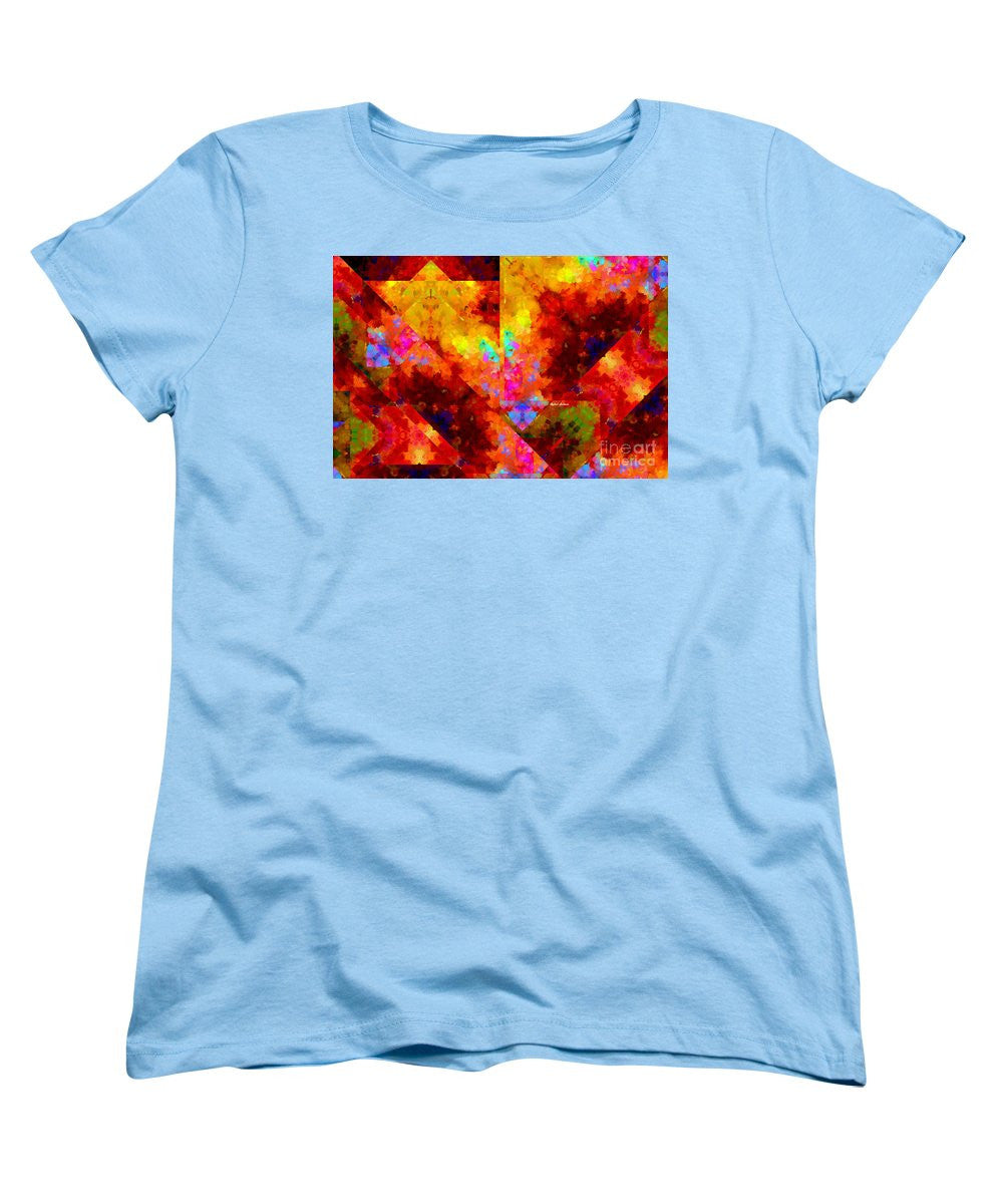 T-shirt femme (coupe standard) - Abstrait 472