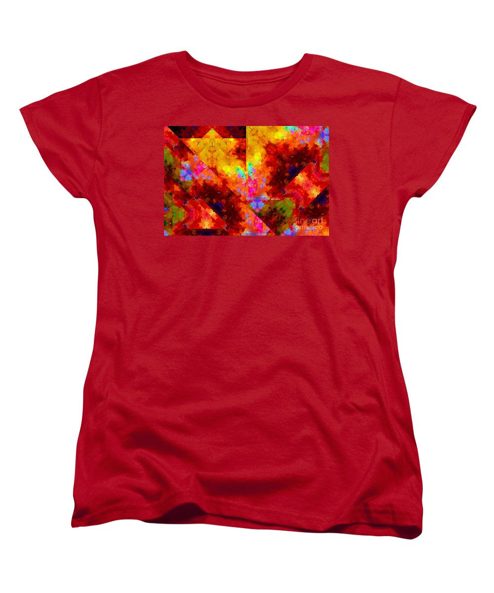 T-shirt femme (coupe standard) - Abstrait 472