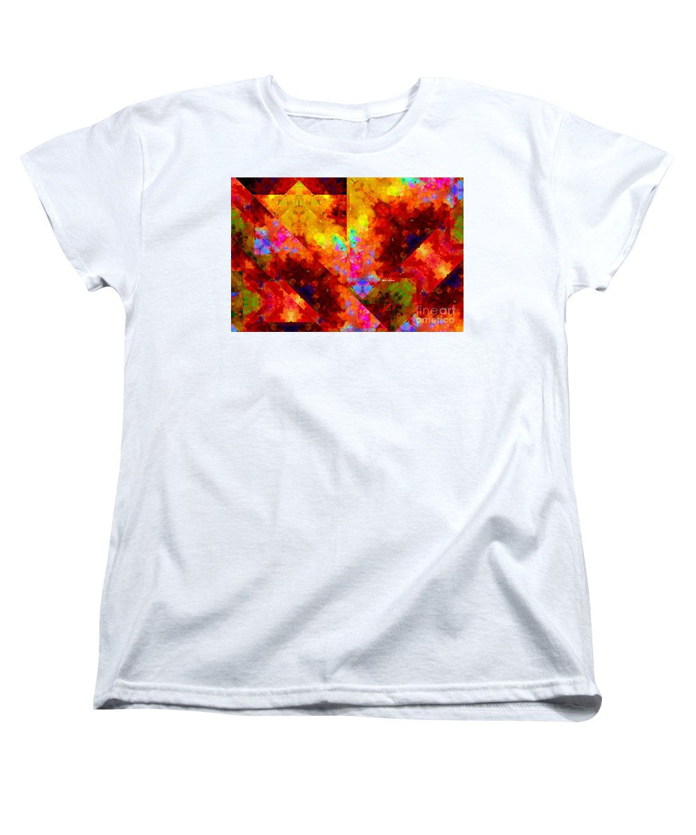 T-shirt femme (coupe standard) - Abstrait 472