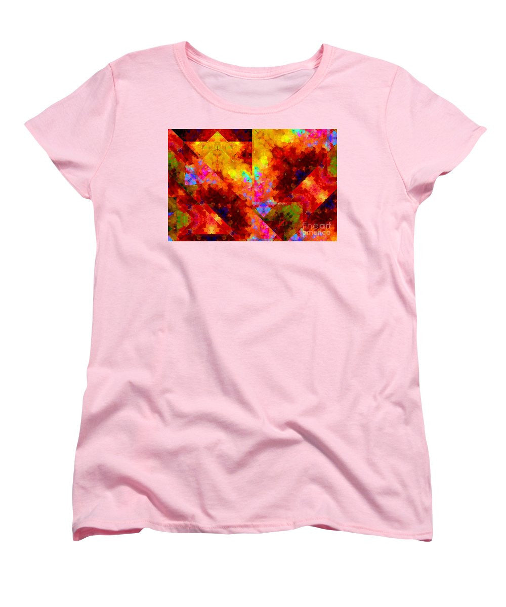 T-shirt femme (coupe standard) - Abstrait 472