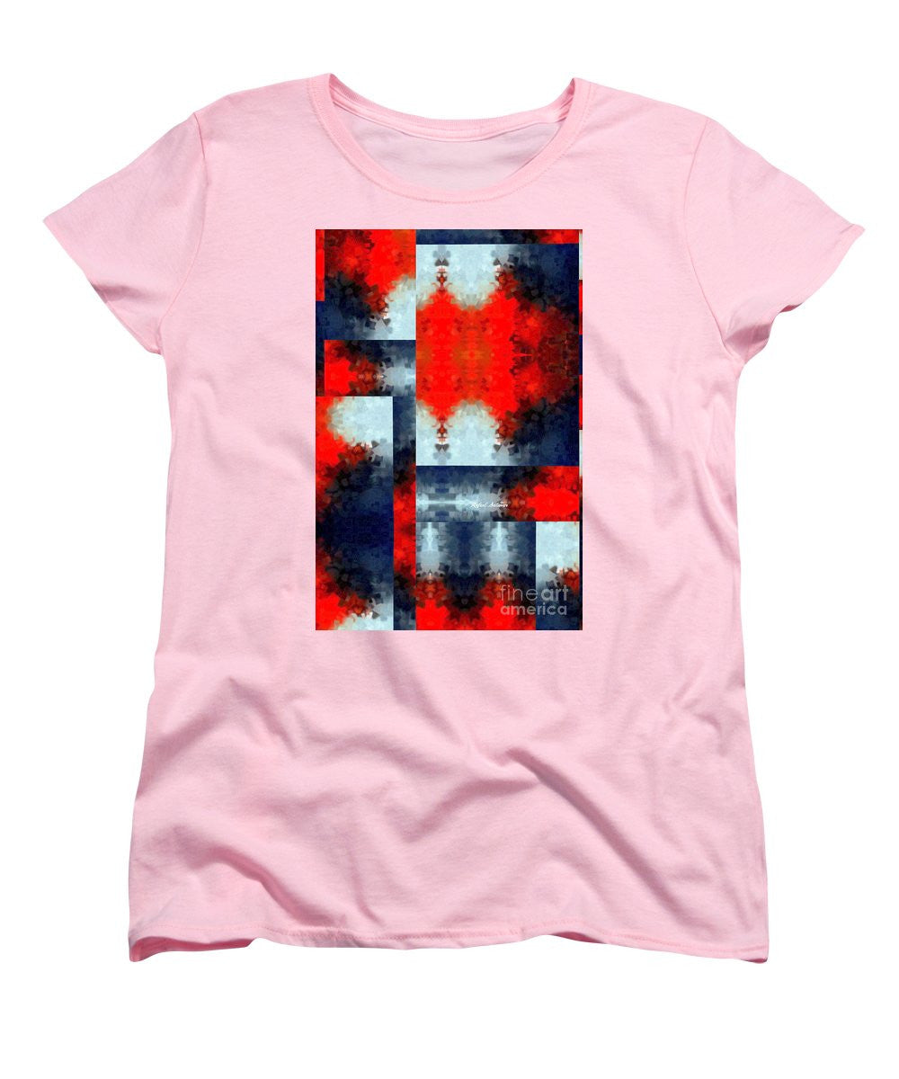 T-shirt femme (coupe standard) - Abstrait 473