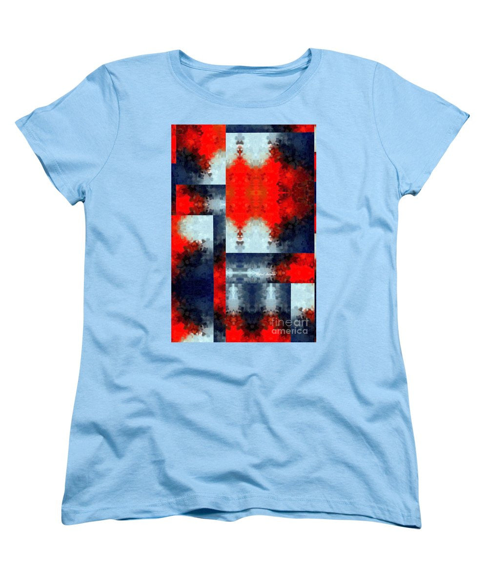 T-shirt femme (coupe standard) - Abstrait 473