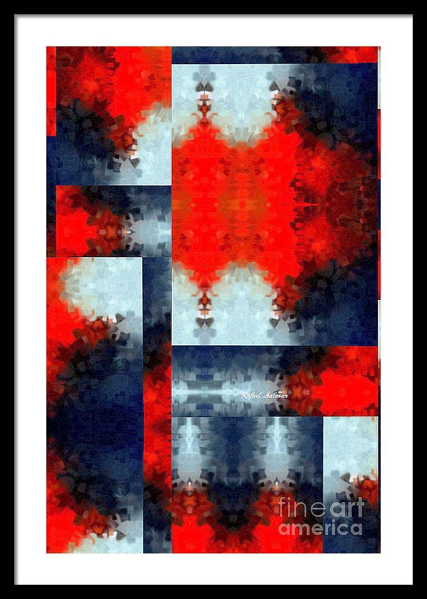 Framed Print - Abstract 473