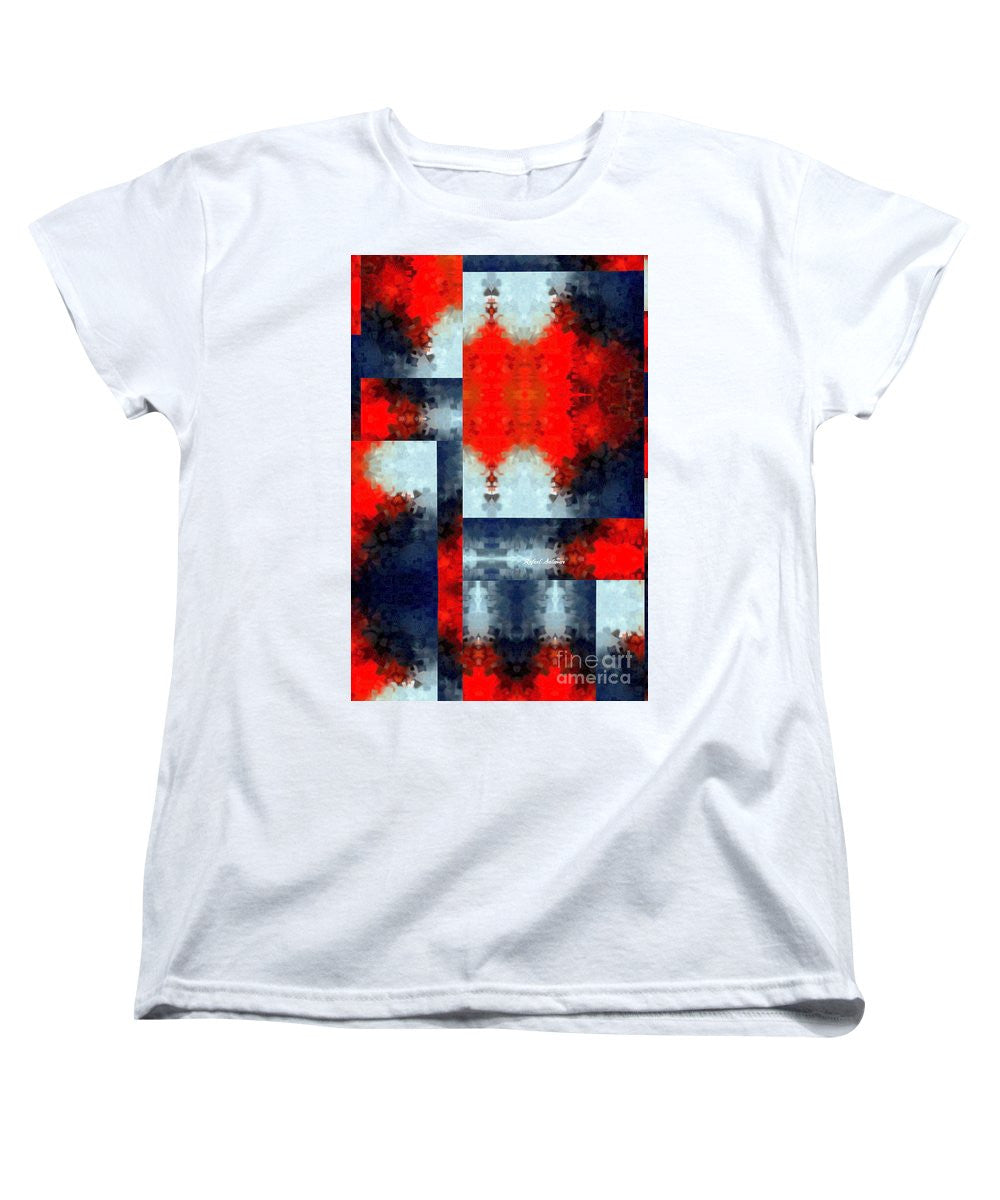 T-shirt femme (coupe standard) - Abstrait 473