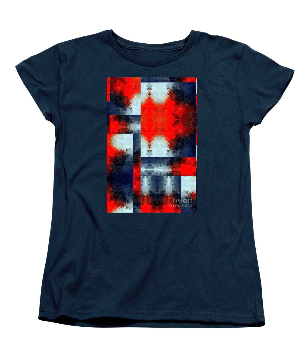 T-shirt femme (coupe standard) - Abstrait 473