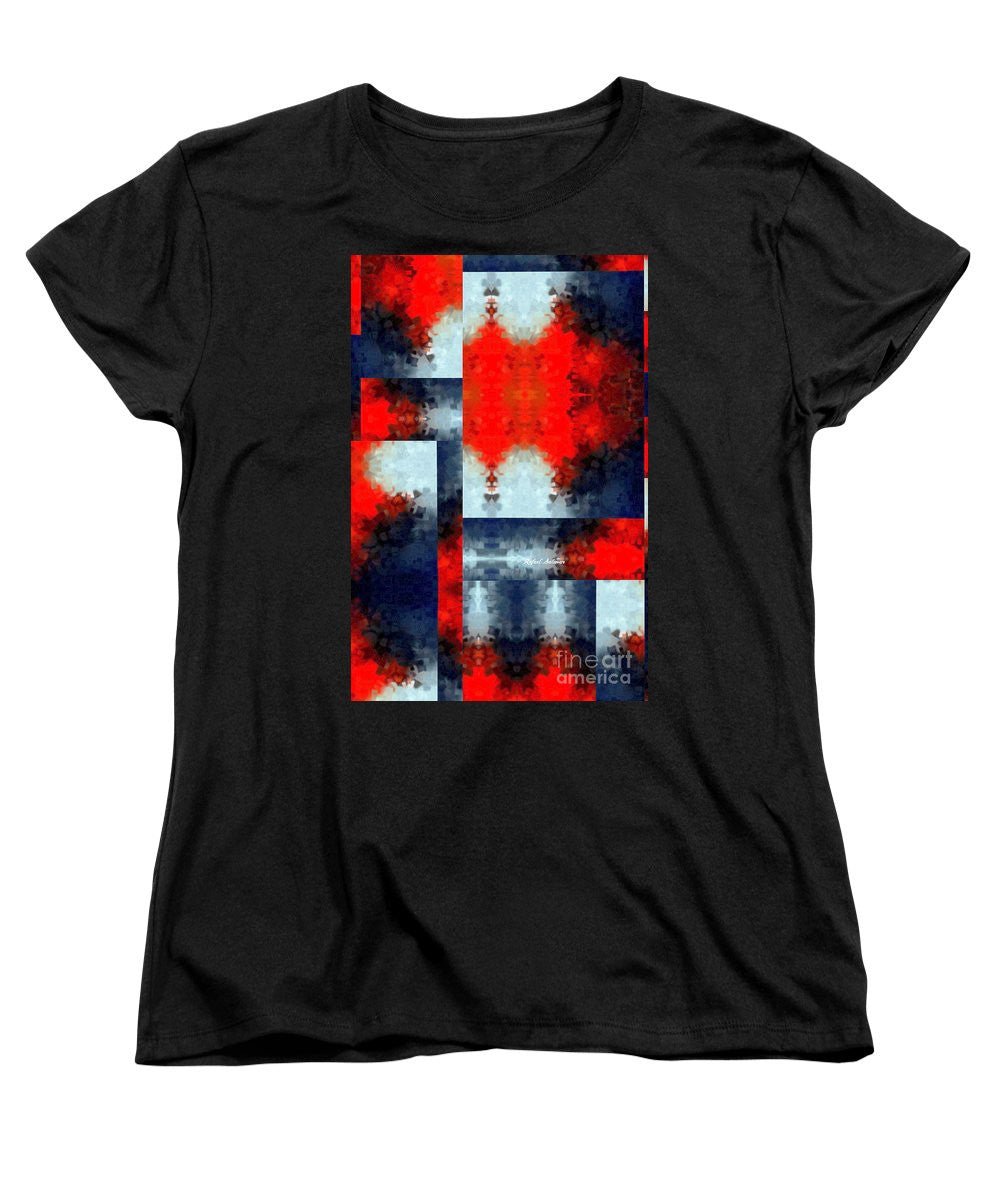 T-shirt femme (coupe standard) - Abstrait 473