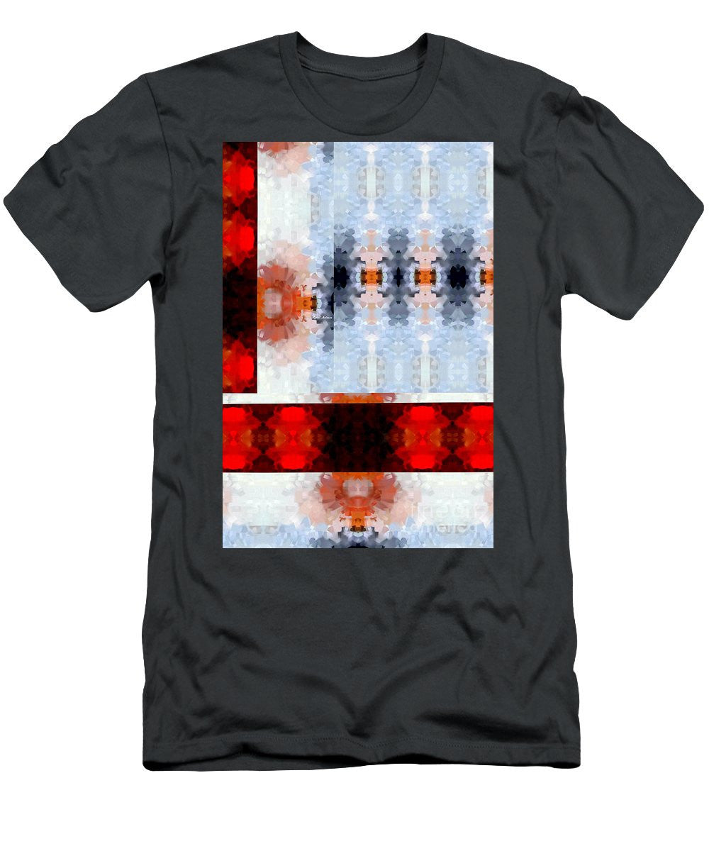 T-shirt pour homme (coupe ajustée) - Abstrait 474