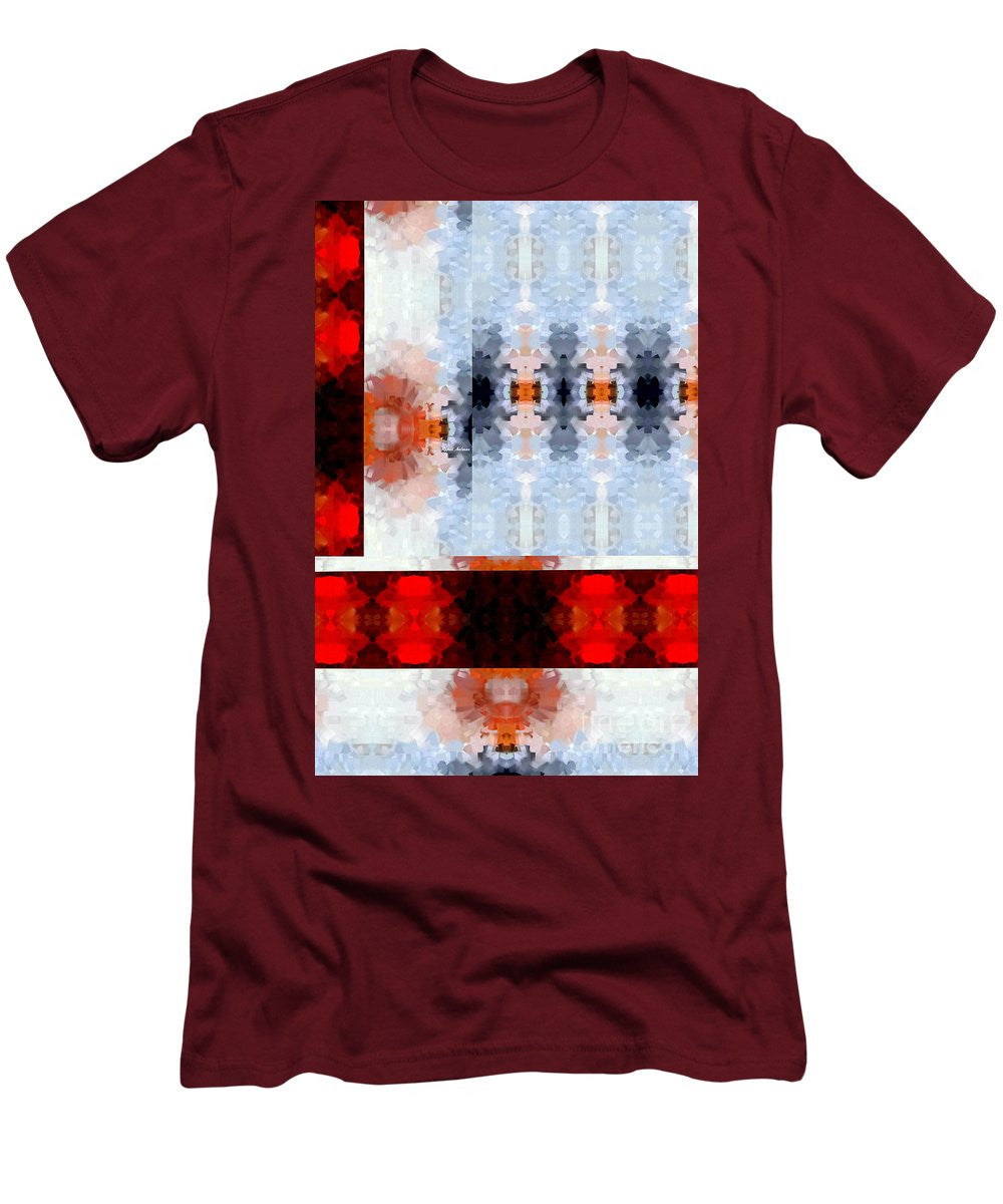 T-shirt pour homme (coupe ajustée) - Abstrait 474