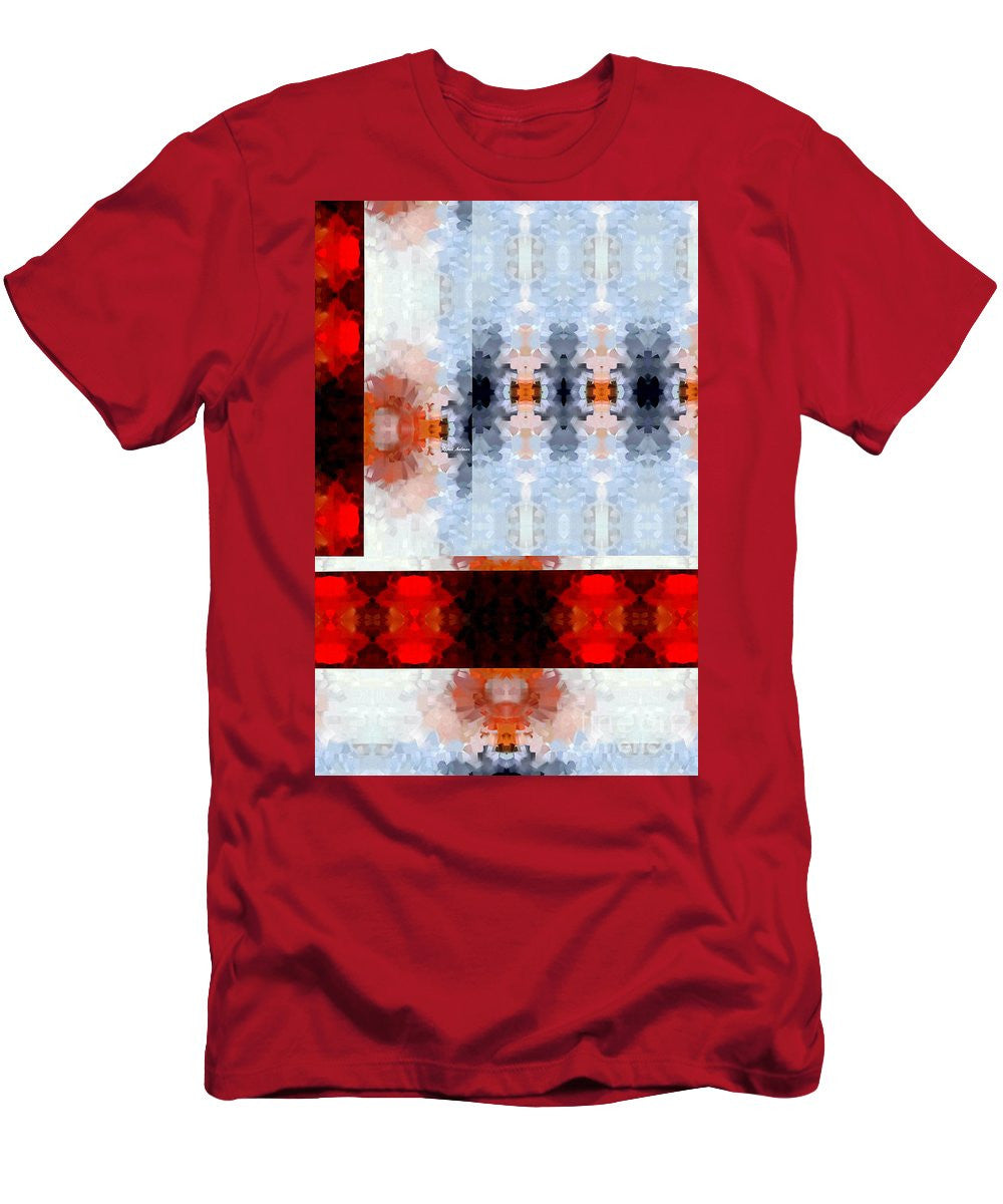 T-shirt pour homme (coupe ajustée) - Abstrait 474