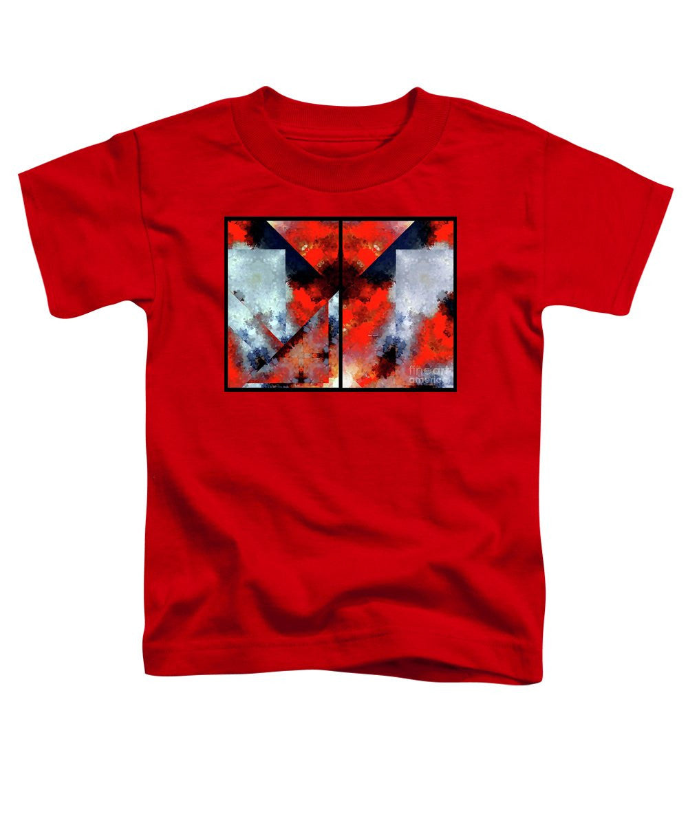 Toddler T-Shirt - Abstract 475 476 Diptych