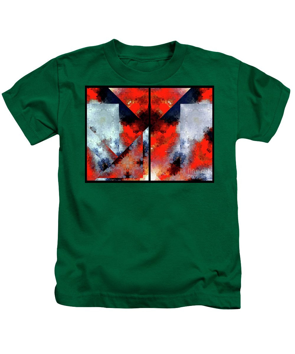 Kids T-Shirt - Abstract 475 476 Diptych