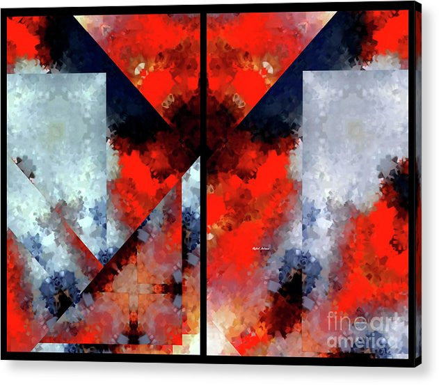 Acrylic Print - Abstract 475 476 Diptych